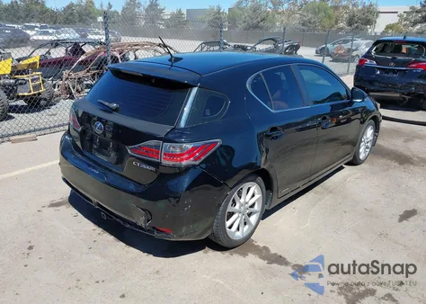 2013 Lexus Ct 200H из США, поврежденный, VIN JTHKD5BH7D2166599